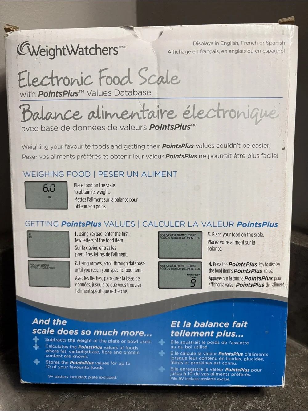 Weight Watchers Electronic Food Scale - Picture 2 of 10
